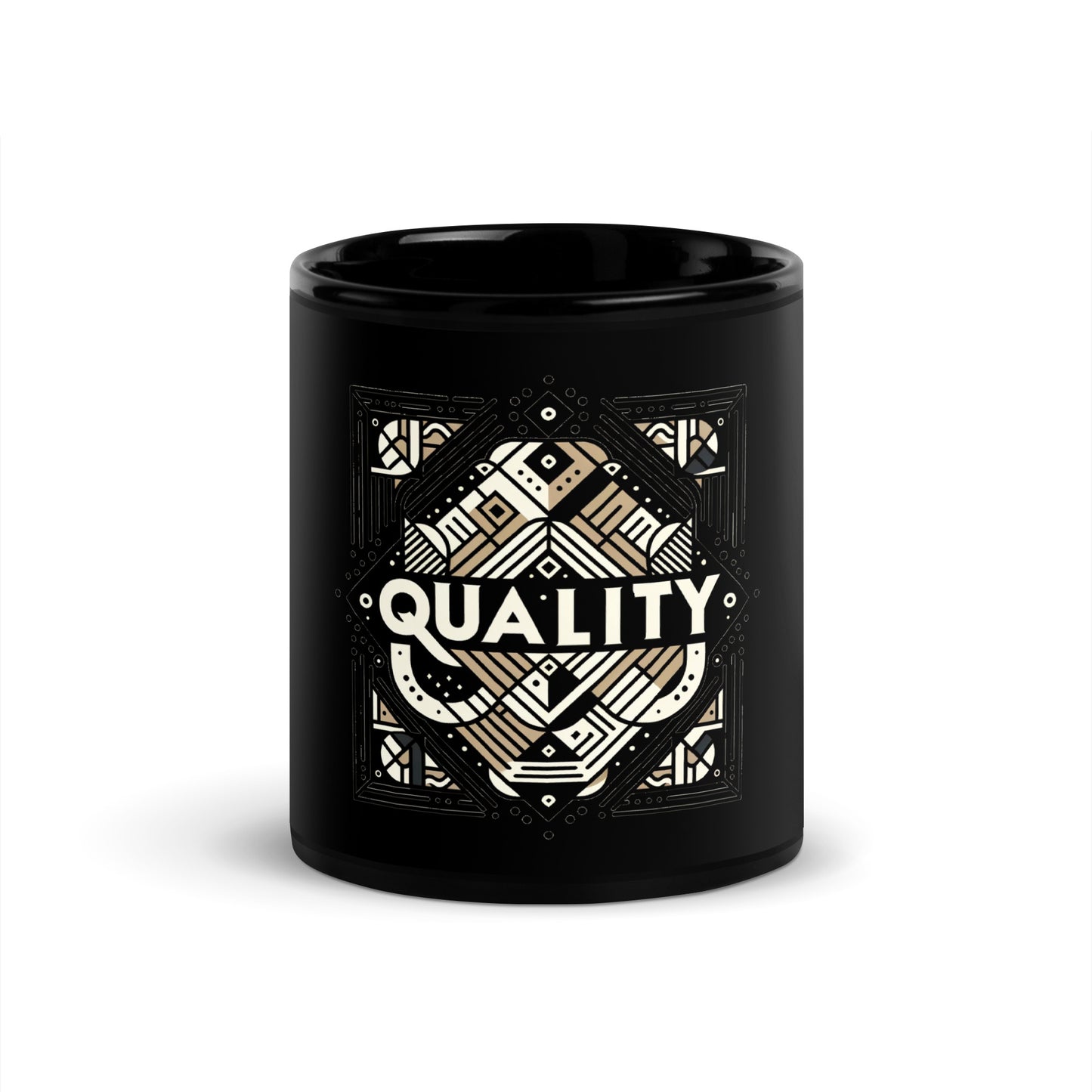 Black Glossy Mug