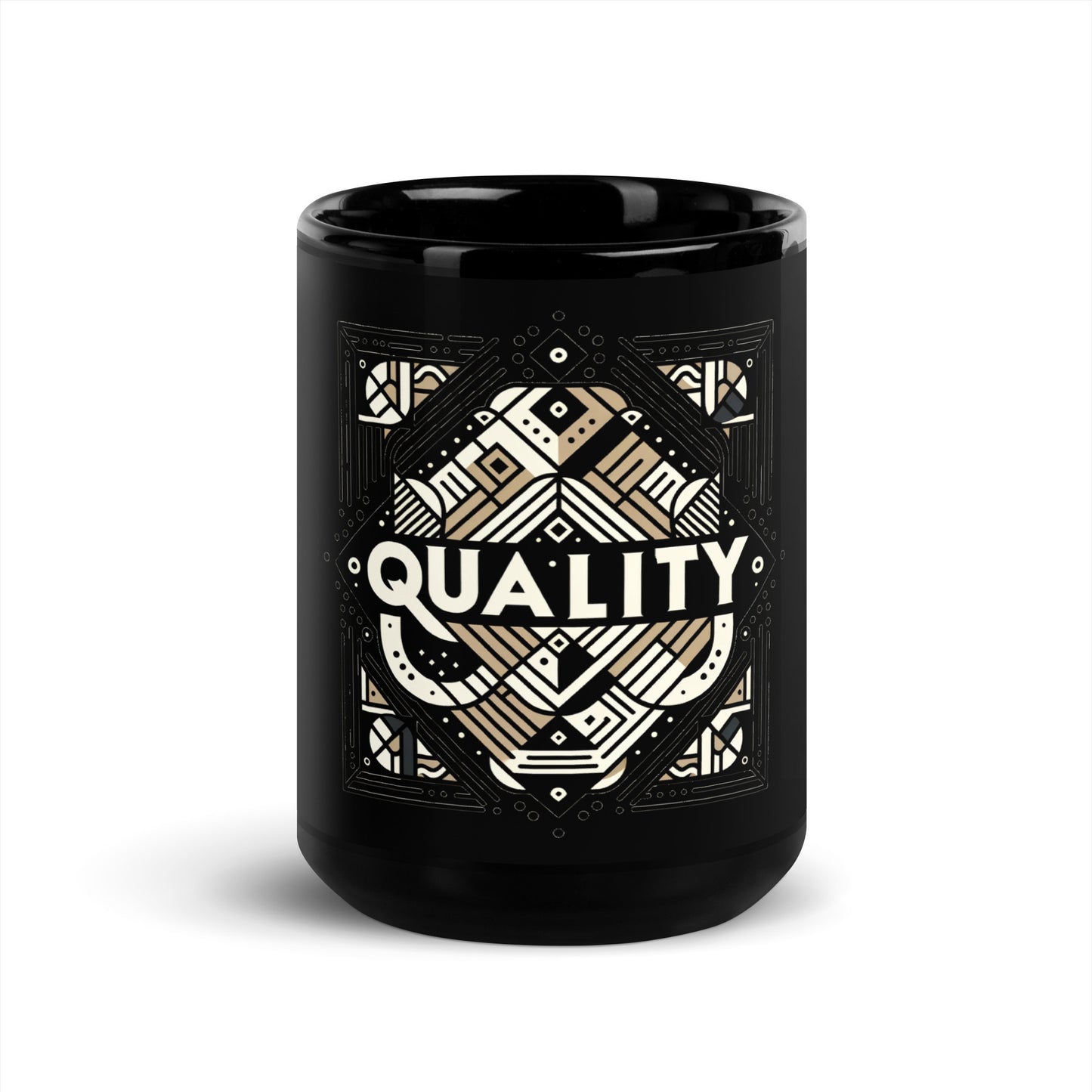 Black Glossy Mug