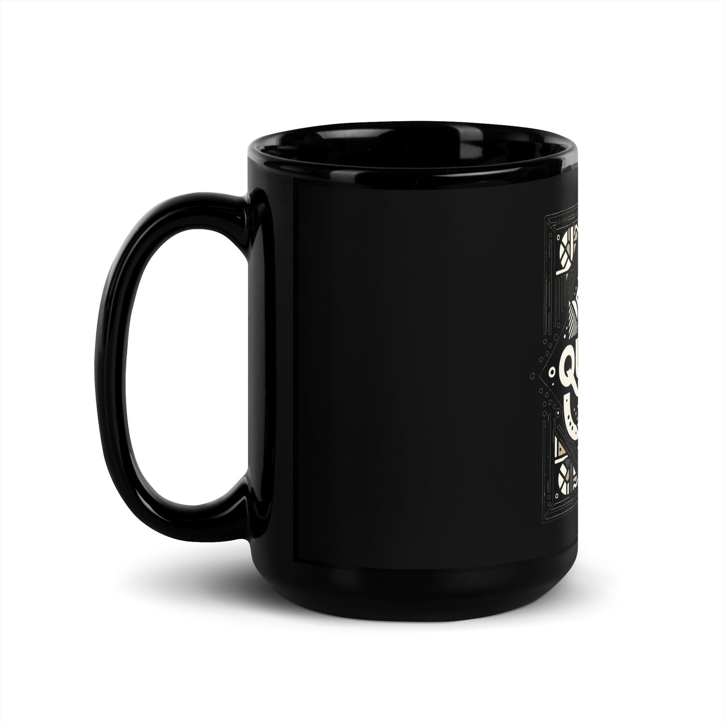 Black Glossy Mug